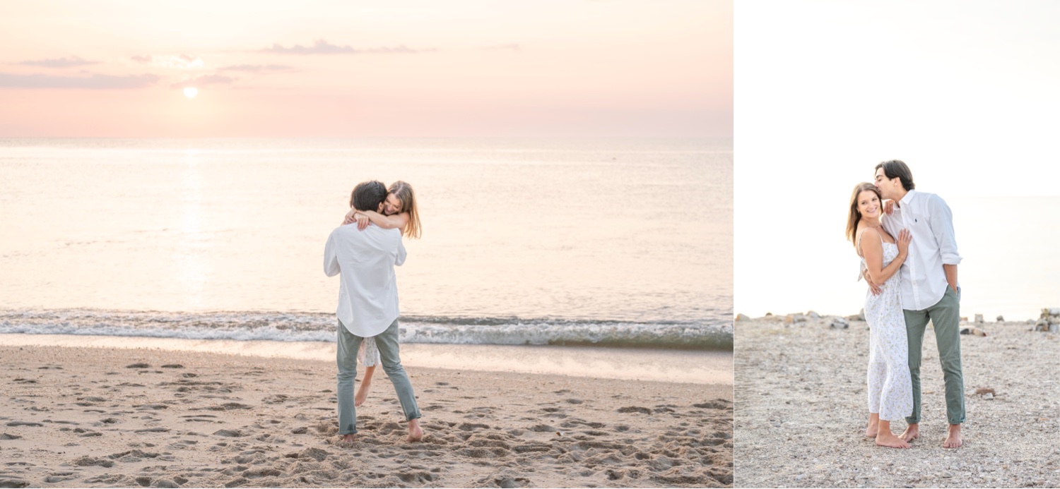 Cape May New Jersey Beach Engagement Photos