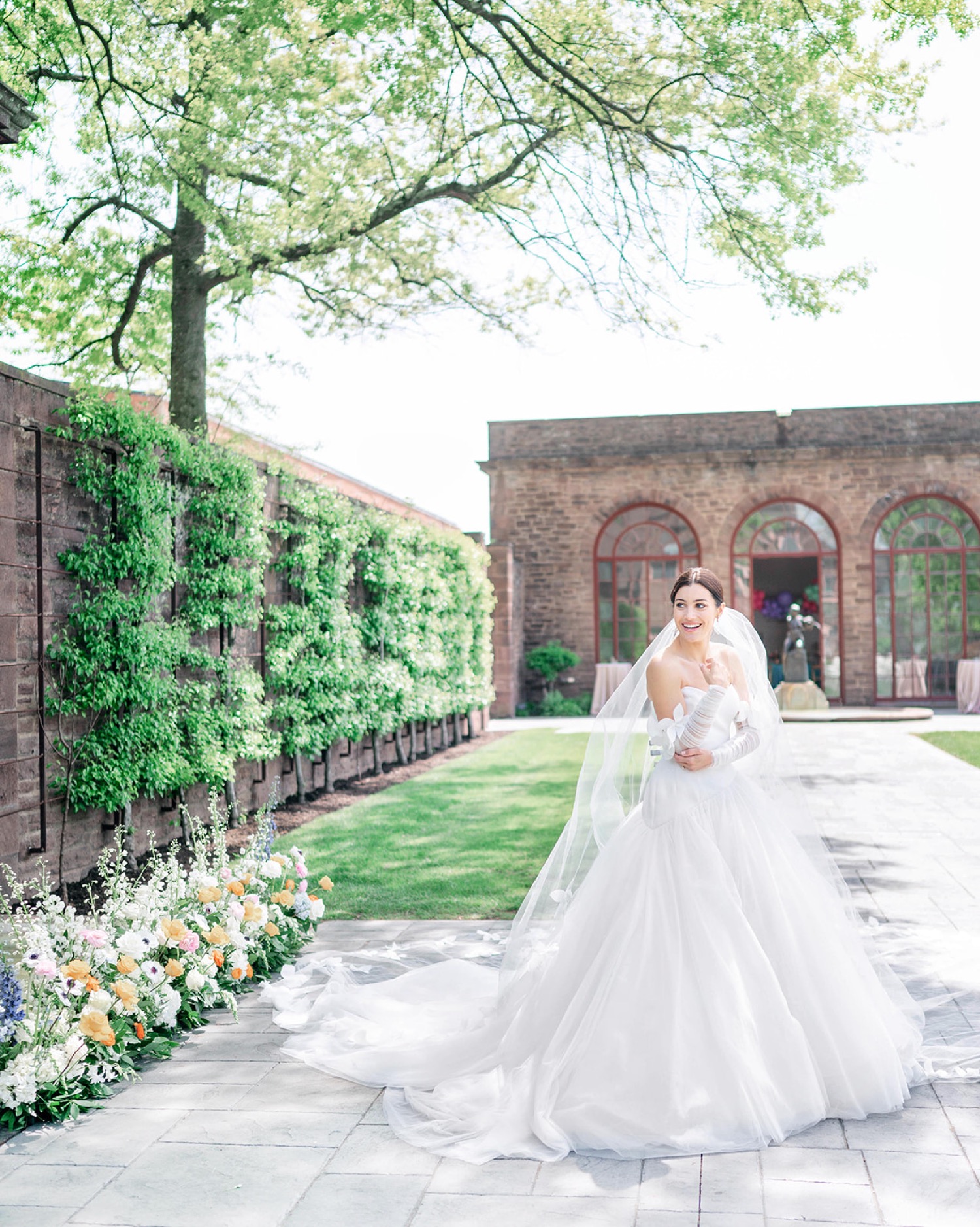 Bridal Portraits at Tyler Gardens