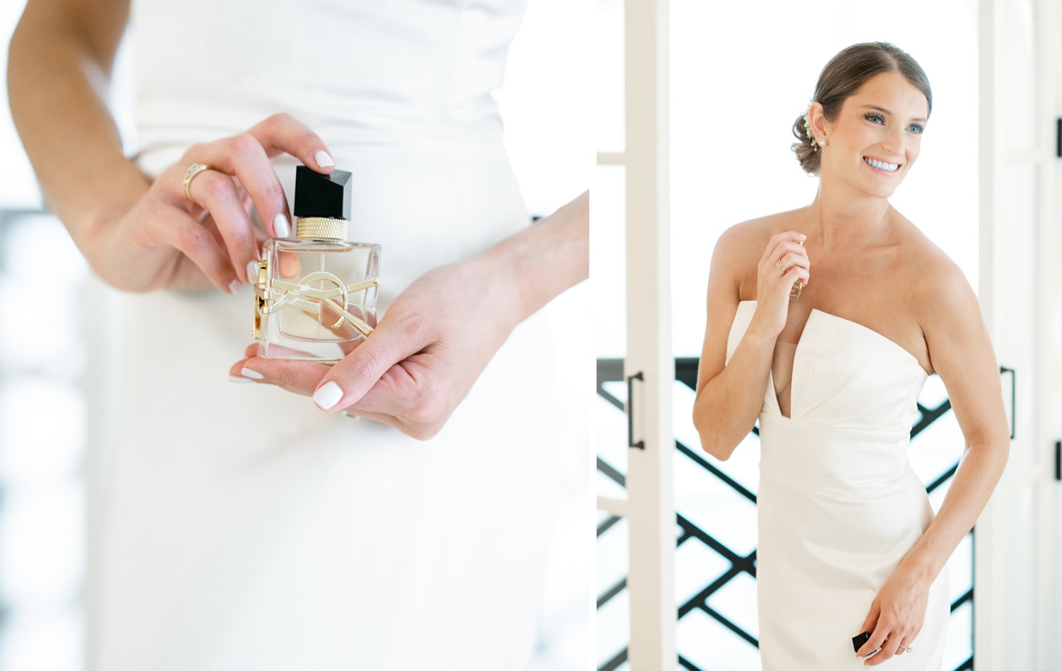 Bride Getting Ready at Linwood Country Club