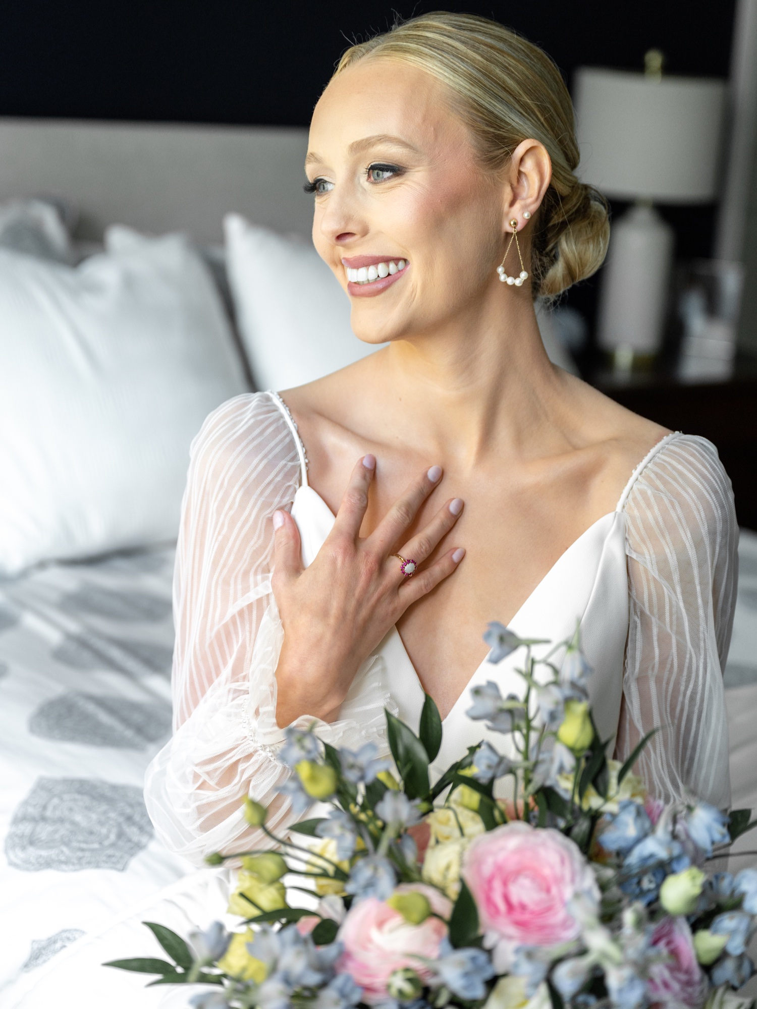 Bride Getting Ready Portraits