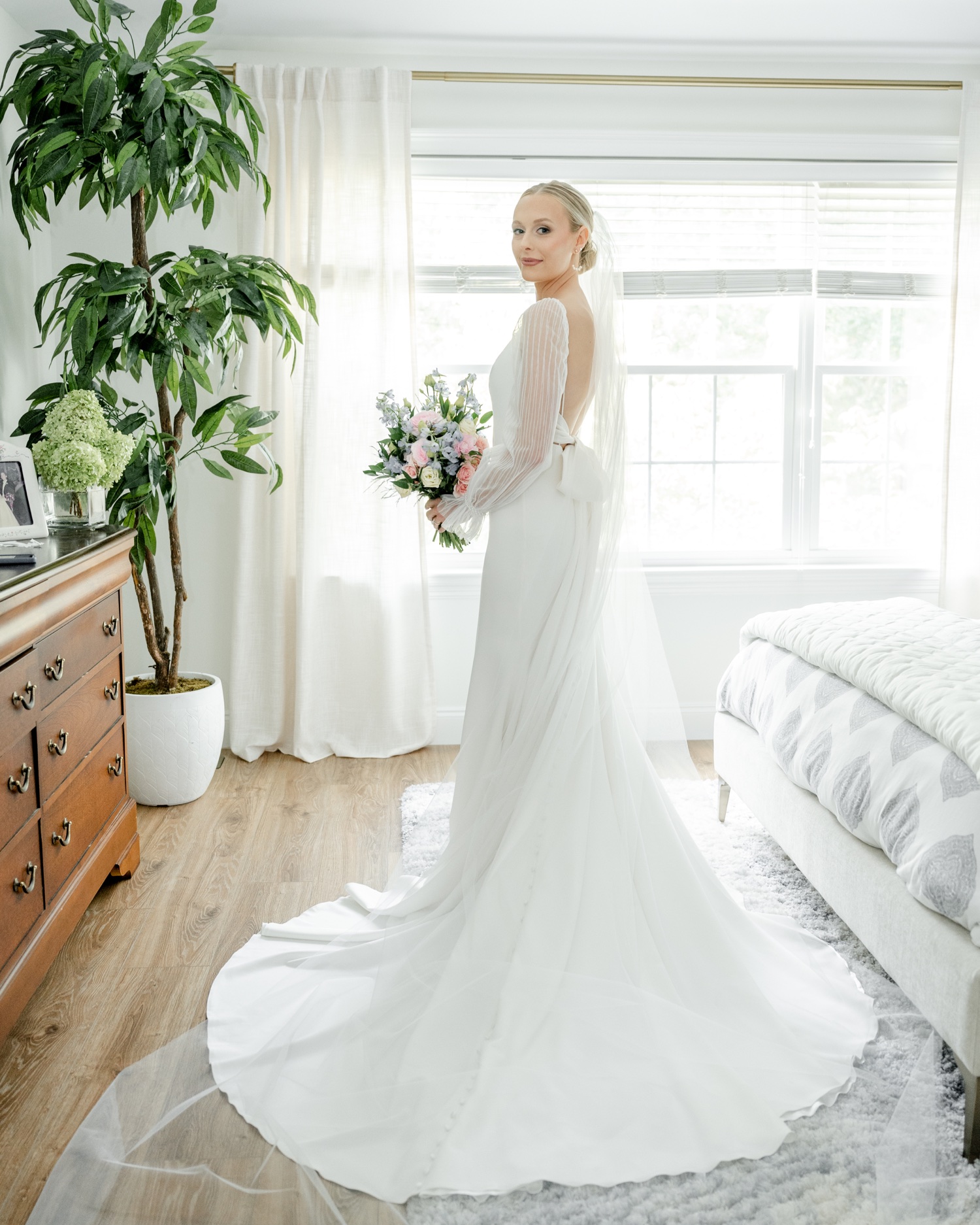 Bride Getting Ready Portraits