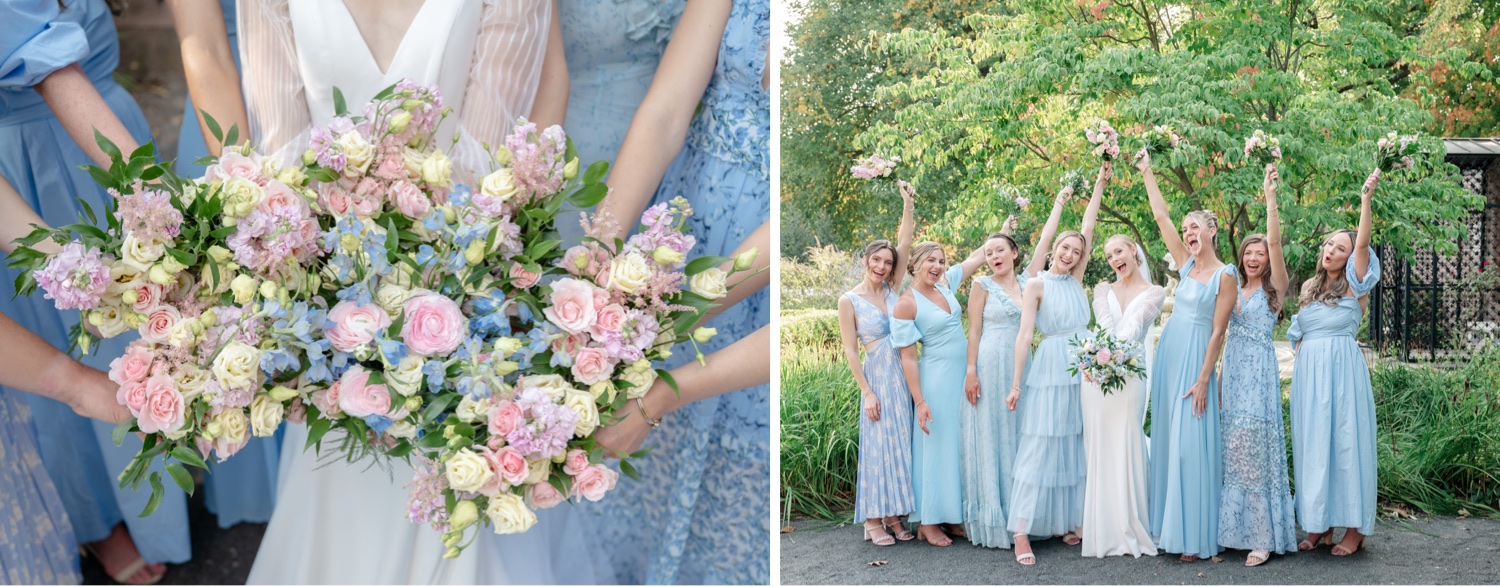 Bridesmaids Photos at Tyler Gardens