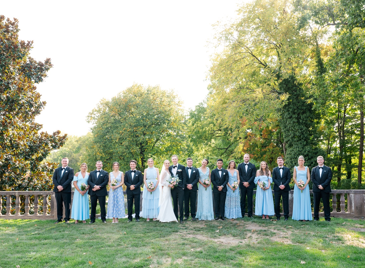 Tyler Gardens Wedding Party Photos