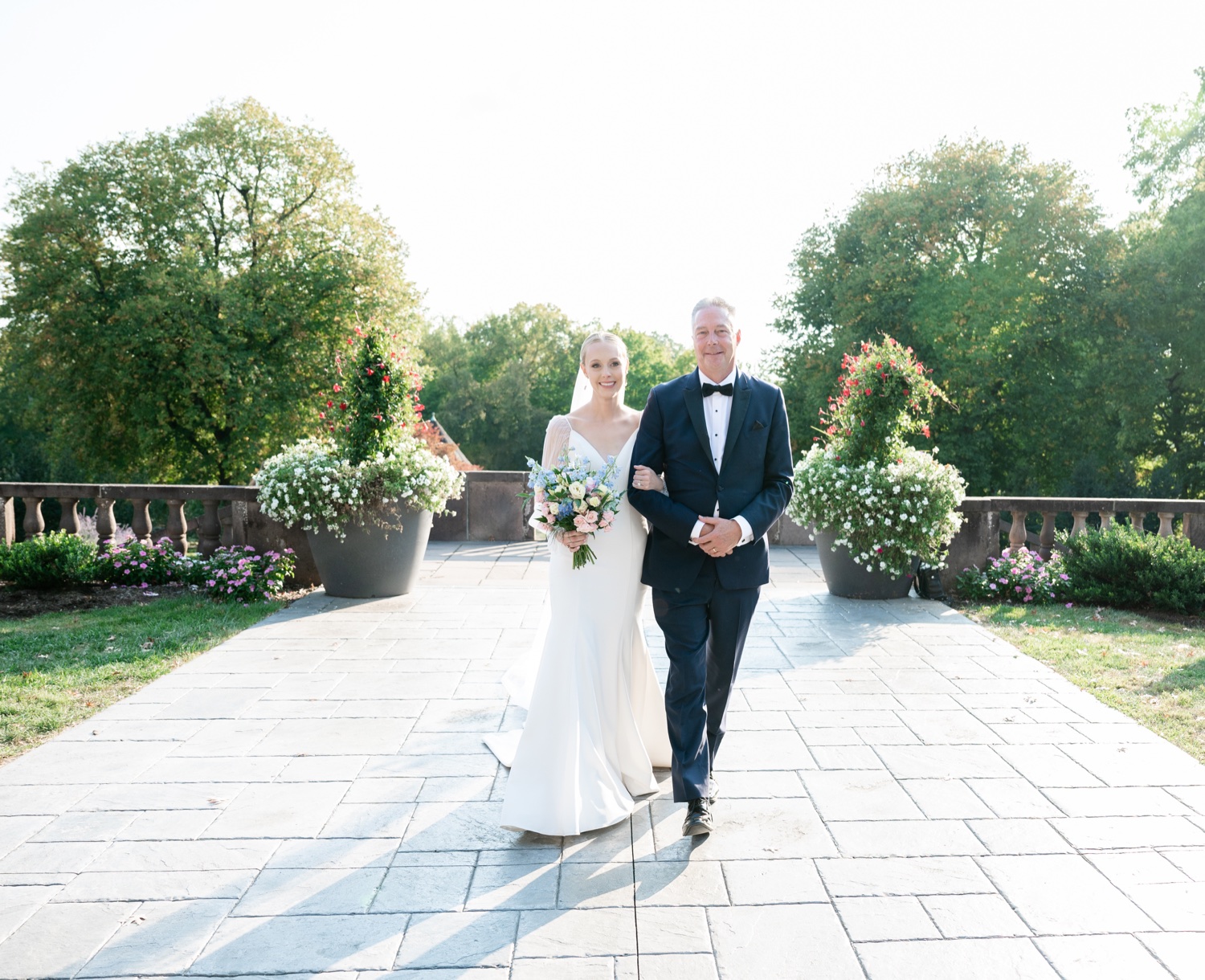 Outdoor Garden Wedding Ceremony