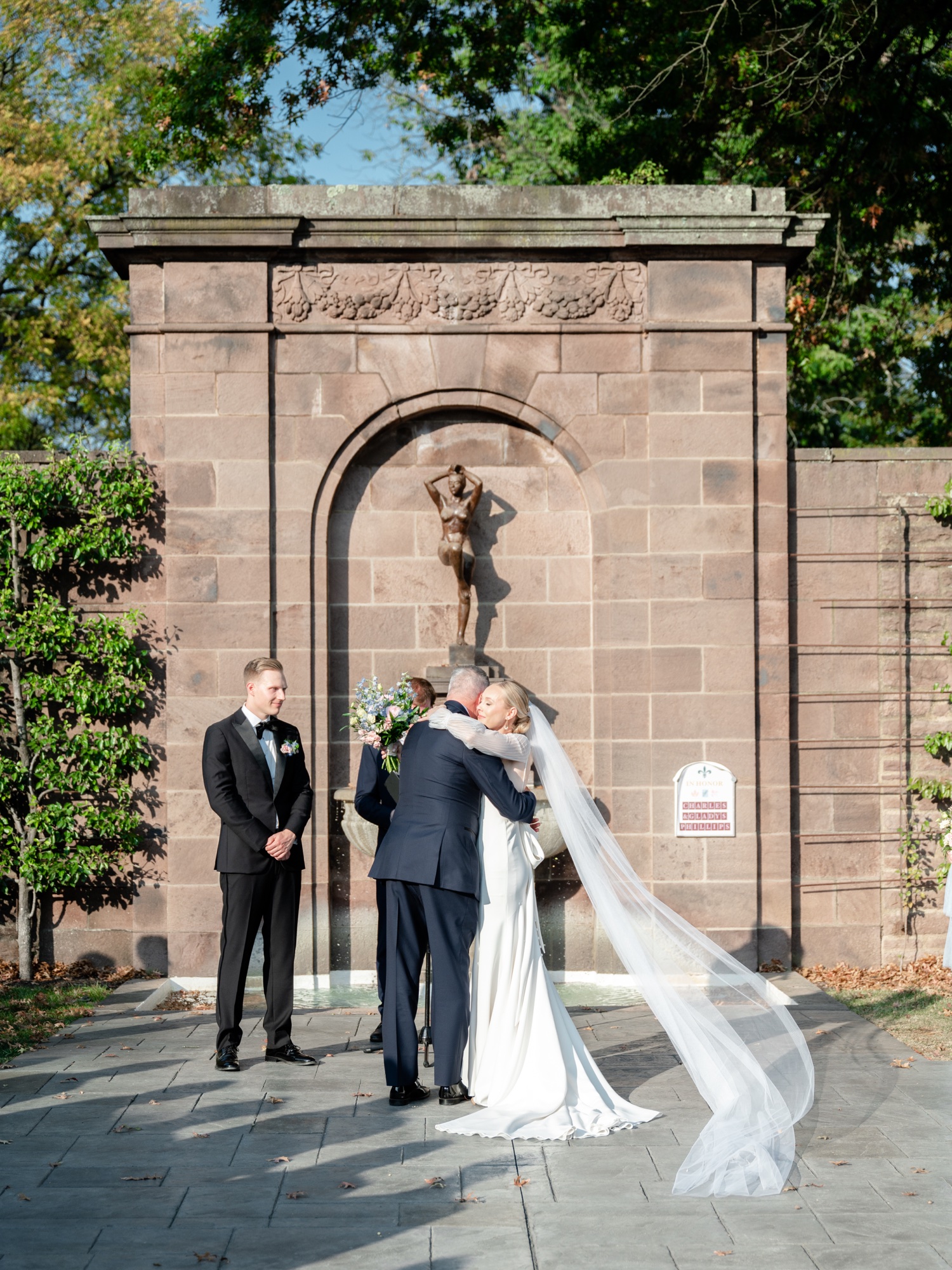 Outdoor Garden Wedding Ceremony