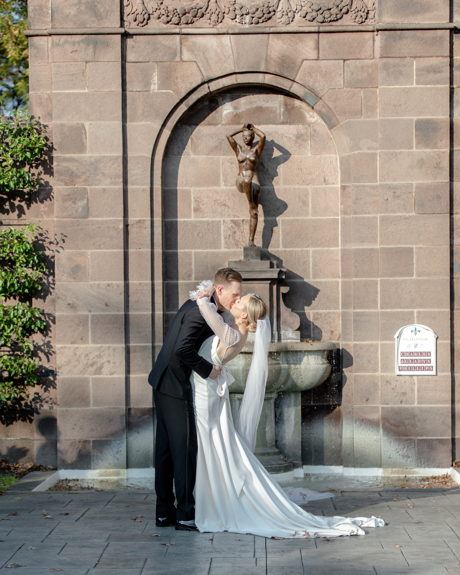 Outdoor Garden Wedding Ceremony