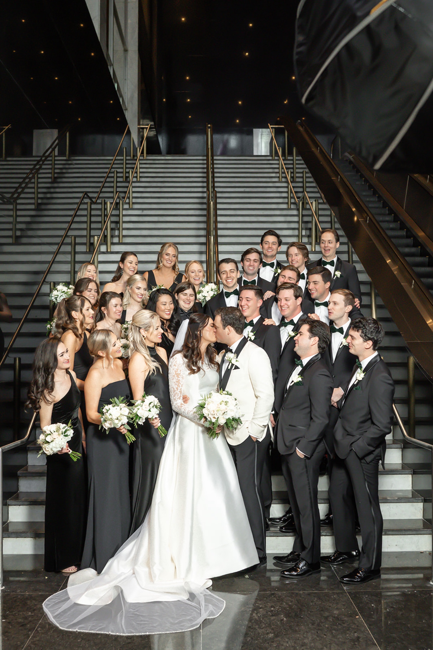 Ballroom at The Ben Wedding Portraits