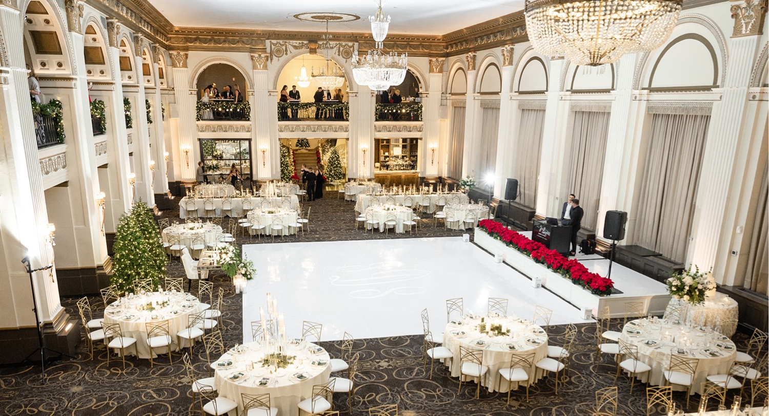 Ballroom at The Ben Wedding Reception