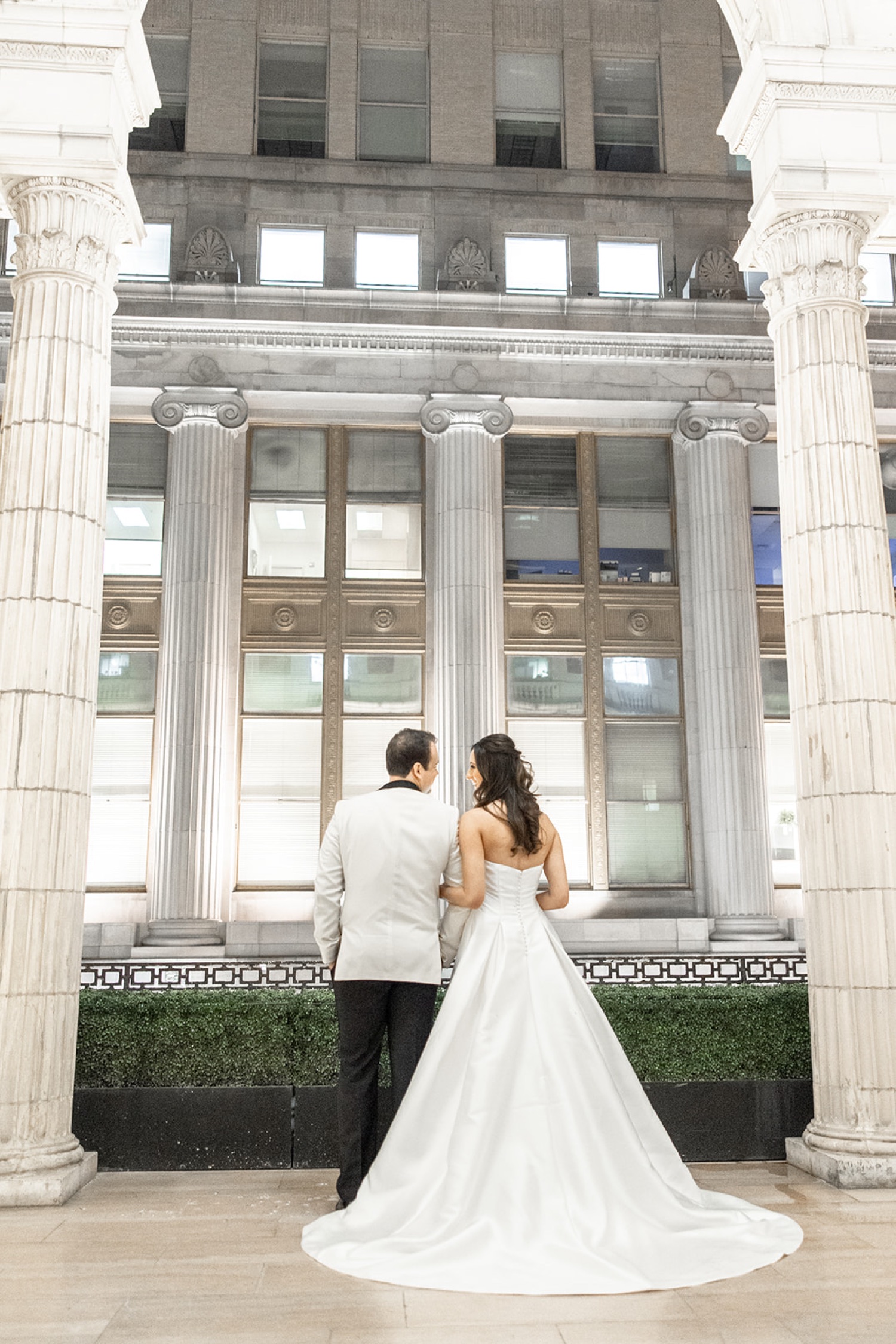 Ballroom at The Ben Wedding Portraits